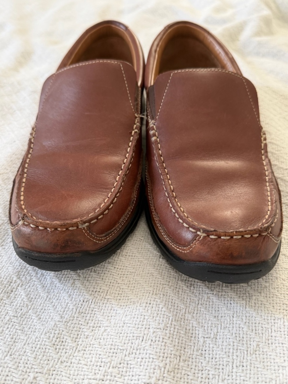 Men’s Cole Haan Brown Leather Slip-On Loafers size 8.5 M.